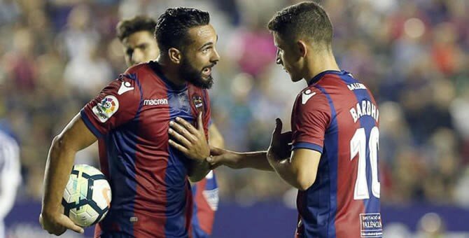 Chema Rodriguez's wonder goal lifts Levante into fifth in La Liga