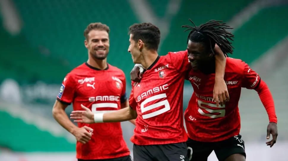 Rennes go top of Ligue 1 with win over Saint-Etienne