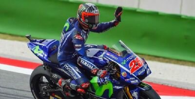 Vinales on pole for San Marino GP as Marquez crashes