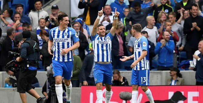 Brighton earn narrow win over Newcastle as Hemed strikes