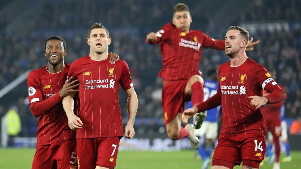 Liverpool crush Leicester to go 13 points clear