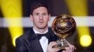 Messi lands Ballon d'Or prize