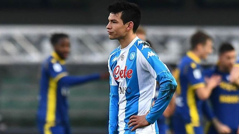 Napoli's Lozano scores after nine seconds in defeat