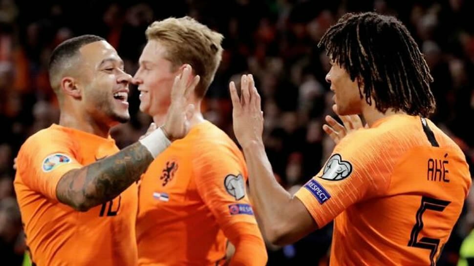 Wijnaldum hat trick earns Netherlands easy win