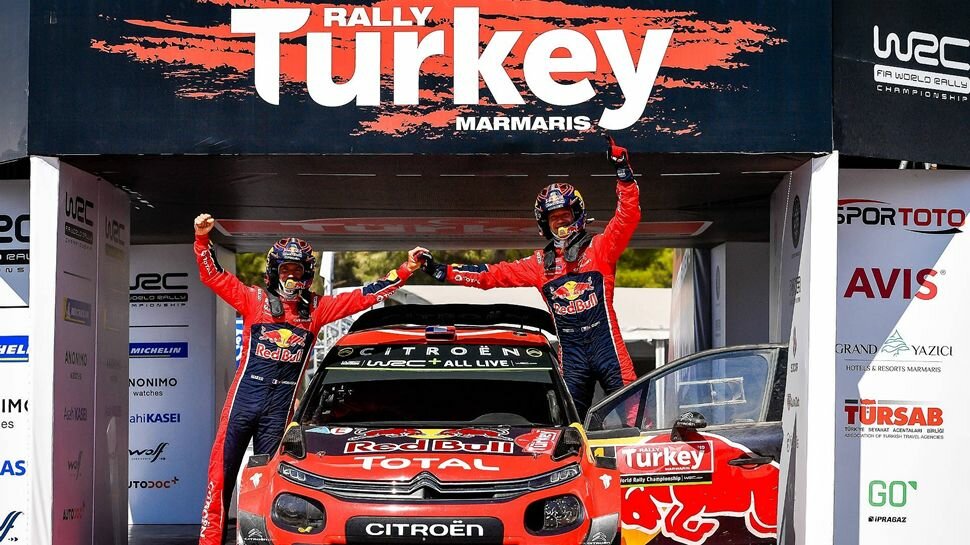Ogier trims Tanak's lead with victory in Turkey