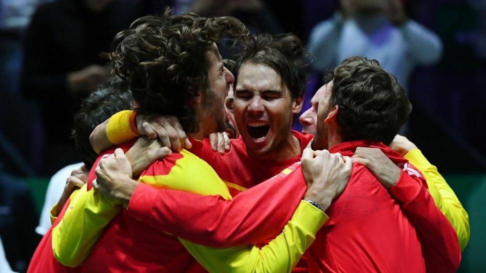 Nadal clinches Spain's sixth Davis Cup title in Madrid
