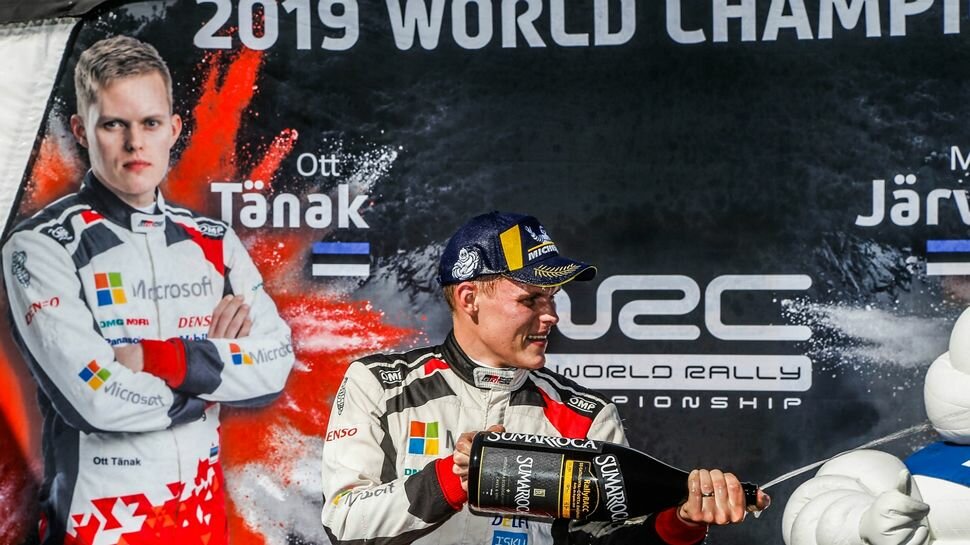 Tanak clinches WRC title as Neuville wins in Spain